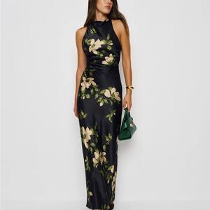 Reformation Anaiis Silk Dress